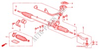 SERVOLENKGETRIEBE(LH) für Honda CIVIC 2.0ITD 5 Türen 5 gang-Schaltgetriebe 2000