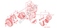 SERVOLENKPUMPE(DIESEL) (KLIMAANLAGE) für Honda CIVIC 2.0ITD 5 Türen 5 gang-Schaltgetriebe 2000