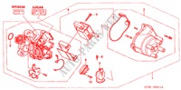 VERTEILER(LUCAS) (82DCC4) für Honda CIVIC 1.4I 5 Türen 5 gang-Schaltgetriebe 1999