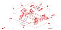 VORNE SITZKOMPONENTEN (R.) (HOEHENEINSTELLER) für Honda CIVIC 1.4I 5 Türen 5 gang-Schaltgetriebe 1999