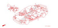 KABELBAUM(LH) für Honda INTEGRA TYPE R 3 Türen 5 gang-Schaltgetriebe 2000