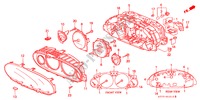 KOMBIINSTRUMENT BAUTEILE für Honda INTEGRA TYPE R 3 Türen 5 gang-Schaltgetriebe 1998