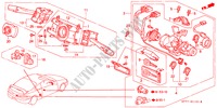 KOMBISCHALTER(RH) für Honda INTEGRA TYPE R 3 Türen 5 gang-Schaltgetriebe 1998