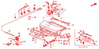 KOFFERRAUMDECKEL('96 ) für Honda ACCORD COUPE 2.0I 2 Türen 4 gang automatikgetriebe 1996