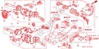 KOMBISCHALTER ( '95)(KE) für Honda ACCORD COUPE 2.2IES 2 Türen 4 gang automatikgetriebe 1994