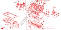 ZYLINDERBLOCK/OELWANNE für Honda ACCORD COUPE 2.0IES 2 Türen 5 gang-Schaltgetriebe 1995