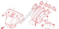 AUSPUFFKRUEMMER für Honda ACCORD AERODECK 2.0ILS 5 Türen 5 gang-Schaltgetriebe 1994