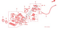 HEIZUNGSREGLER für Honda ACCORD AERODECK 2.2IES 5 Türen 4 gang automatikgetriebe 1994
