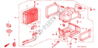 KLIMAANLAGE(EINHEIT) (RH) für Honda ACCORD AERODECK 2.0ILS 5 Türen 5 gang-Schaltgetriebe 1994