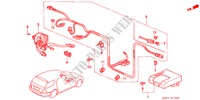 SRS EINHEIT('95)(LH) für Honda ACCORD AERODECK 2.2IES 5 Türen 4 gang automatikgetriebe 1995