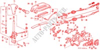 WAHLHEBEL(RH) für Honda ACCORD AERODECK 2.2IES 5 Türen 4 gang automatikgetriebe 1994