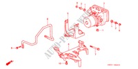 ABS MODULATOR(RH) ('00 ) für Honda NSX NSX-T 2 Türen 4 gang automatikgetriebe 2001