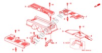 ANSAUGKRUEMMERABDECKUNG für Honda NSX NSX-T 2 Türen 6 gang-Schaltgetriebe 2000