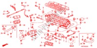 AUSPUFFROHR(3) für Honda NSX NSX-T 2 Türen 6 gang-Schaltgetriebe 2000