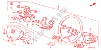 LENKRAD (KE/KF/KG/KH/KQ/KX) für Honda NSX NSX-T 2 Türen 4 gang automatikgetriebe 2001