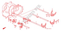 SCHALTGABEL/LENKGABELWELLE (3.2L) für Honda NSX NSX 2 Türen 6 gang-Schaltgetriebe 2001