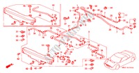 WINDSCHUTZSCHEIBENWASCHER(LH) für Honda NSX NSX-T 2 Türen 6 gang-Schaltgetriebe 2000