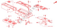 ANSAUGKRUEMMERABDECKUNG für Honda NSX NSX-T 2 Türen 6 gang-Schaltgetriebe 2004