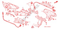 AUSPUFFKRUEMMER(3.0L) für Honda NSX NSX-T 2 Türen 4 gang automatikgetriebe 2003
