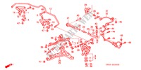 HINTEN STABILISATOR/ UNTERER ARM, HINTEN für Honda NSX NSX-T 2 Türen 4 gang automatikgetriebe 2005