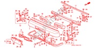 HINTERER STOSSFAENGER für Honda NSX NSX-T 2 Türen 6 gang-Schaltgetriebe 2004