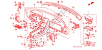 INSTRUMENTENBRETT(LH) für Honda NSX NSX-T 2 Türen 4 gang automatikgetriebe 2004