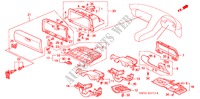 INSTRUMENTENBRETT(RH) für Honda NSX NSX-T 2 Türen 6 gang-Schaltgetriebe 2005
