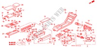 KONSOLE(RH) für Honda NSX NSX-T 2 Türen 6 gang-Schaltgetriebe 2003