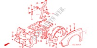 KOTFLUEGEL, VORNE(RH) für Honda NSX NSX 2 Türen 4 gang automatikgetriebe 2002