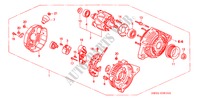 LICHTMASCHINE(DENSO) für Honda NSX NSX 2 Türen 6 gang-Schaltgetriebe 2004