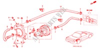 LUFTPUMPE für Honda NSX NSX 2 Türen 4 gang automatikgetriebe 2003