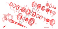 NEBENWELLE für Honda NSX NSX 2 Türen 6 gang-Schaltgetriebe 2003