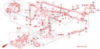 OELKUEHLERSCHLAUCH/ WASSERSCHLAUCH für Honda NSX NSX-T 2 Türen 6 gang-Schaltgetriebe 2004