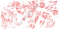 PEDAL(RH) für Honda NSX NSX-T 2 Türen 6 gang-Schaltgetriebe 2003