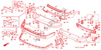 VORDERE STOSSFAENGER für Honda NSX NSX 2 Türen 6 gang-Schaltgetriebe 2004