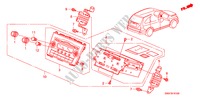 AUDIOEINHEIT für Honda CR-V DIESEL 2.2 ELEGANCE/SPORT 5 Türen 6 gang-Schaltgetriebe 2008