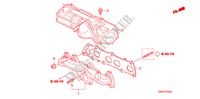AUSPUFFKRUEMMER(DIESEL) für Honda CR-V DIESEL 2.2 ELEGANCE/SPORT 5 Türen 6 gang-Schaltgetriebe 2008