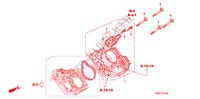 DROSSELKLAPPENGEHAEUSE(2.0L) für Honda CR-V EX 5 Türen 5 gang automatikgetriebe 2007