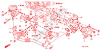 EGR STEUERVENTIL(DIESEL) für Honda CR-V DIESEL 2.2 ELEGANCE/SPORT 5 Türen 6 gang-Schaltgetriebe 2008