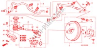 HAUPTBREMSZYLINDER/ MASTER POWER(LH) (1) für Honda CR-V DIESEL 2.2 ELEGANCE/SPORT 5 Türen 6 gang-Schaltgetriebe 2008