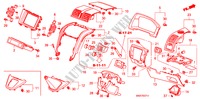 INSTRUMENTENBRETT(FAHRERSEITE)(RH) für Honda CR-V DIESEL 2.2 ES 5 Türen 6 gang-Schaltgetriebe 2007