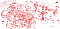 INSTRUMENTENBRETT(RH) für Honda CR-V EX 5 Türen 6 gang-Schaltgetriebe 2008