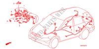 KABELBAUM(RH)(4) für Honda CR-V DIESEL 2.2 EX 5 Türen 6 gang-Schaltgetriebe 2008