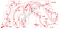 KLIMAANLAGE(SCHLAEUCHE/LEITUNGEN) (LH) (2.0L) (2.4L) für Honda CR-V S&L PACKAGE 5 Türen 6 gang-Schaltgetriebe 2008