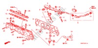 KRAFTSTOFFEINSPRITZUNG(2.4L) für Honda CR-V RV-I 5 Türen 5 gang automatikgetriebe 2008