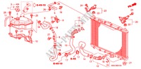 KUEHLERSCHLAUCH/ RESERVETANK(DIESEL) für Honda CR-V DIESEL 2.2 ELEGANCE/SPORT 5 Türen 6 gang-Schaltgetriebe 2008