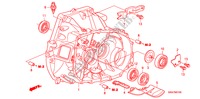 KUPPLUNGSGEHAEUSE(2.0L) für Honda CR-V S&L PACKAGE 5 Türen 6 gang-Schaltgetriebe 2008