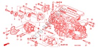 MOTORHALTERUNG (DIESEL) für Honda CR-V DIESEL 2.2 ELEGANCE/SPORT 5 Türen 6 gang-Schaltgetriebe 2008