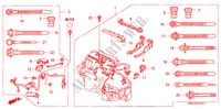 MOTORKABELBAUM (2.4L) für Honda CR-V RV-I 5 Türen 5 gang automatikgetriebe 2007