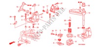 SCHALTARM/SCHALTHEBEL (2.0L) (2.4L) für Honda CR-V RVSI 5 Türen 6 gang-Schaltgetriebe 2007